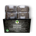 Mushroom Growing Kit with Injection Ports | Sterilized Rye Grain | Magic Indoor Grow Bags for Mushrooms | Home