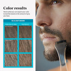 Mustache & Beard Dye, Keratin, Light Brown M-25 (3 Pack)