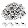 100Pcs t Slot Nuts M3-0.5 3030 Series for Aluminum Extrusion Silver