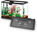 Aquarium Starter Kit with Smart Clean Filtration and LED Lighting, Freshwater and Saltwater Fish, 20-Gallon