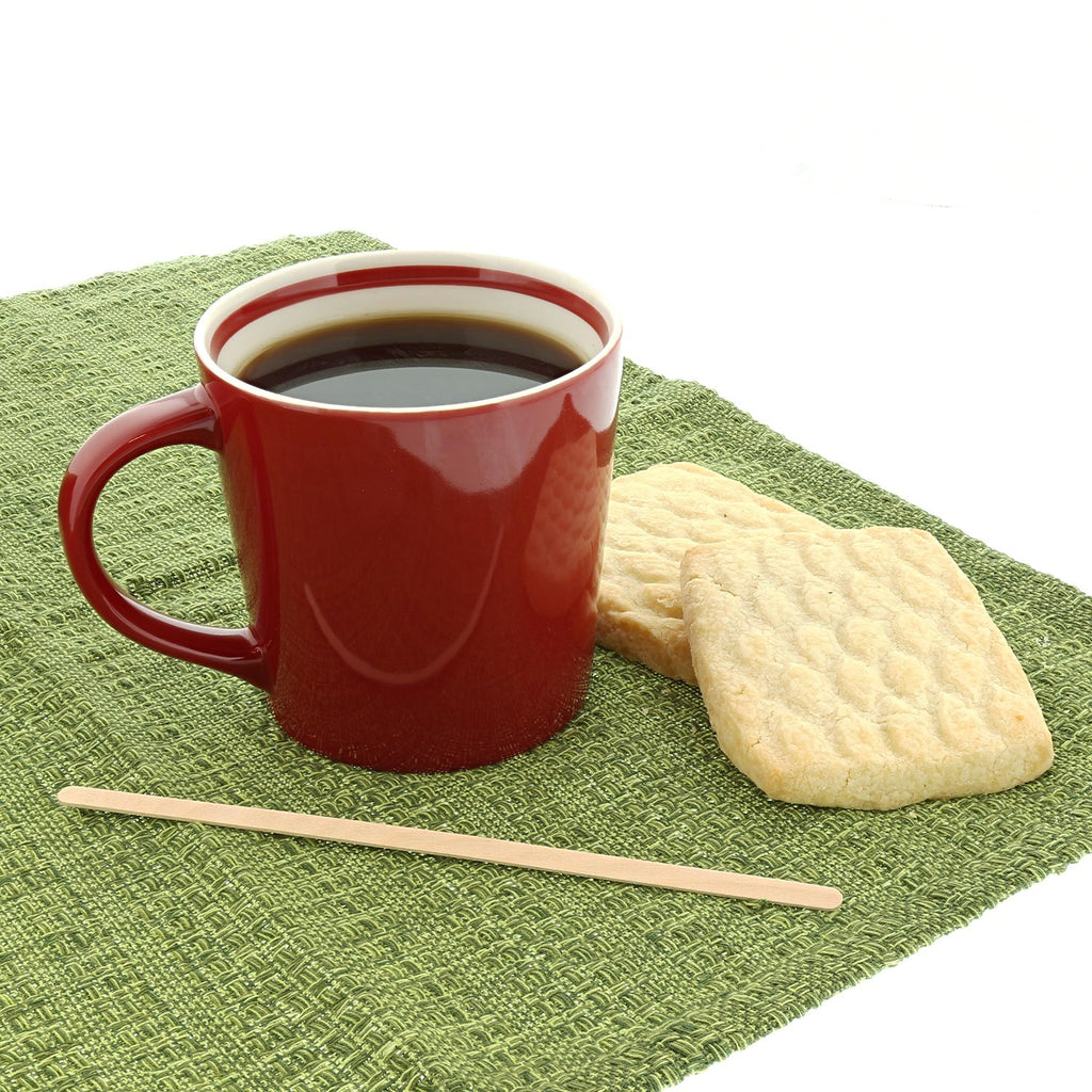 7.5" Wood Coffee Beverage Stirrers, Package of 500