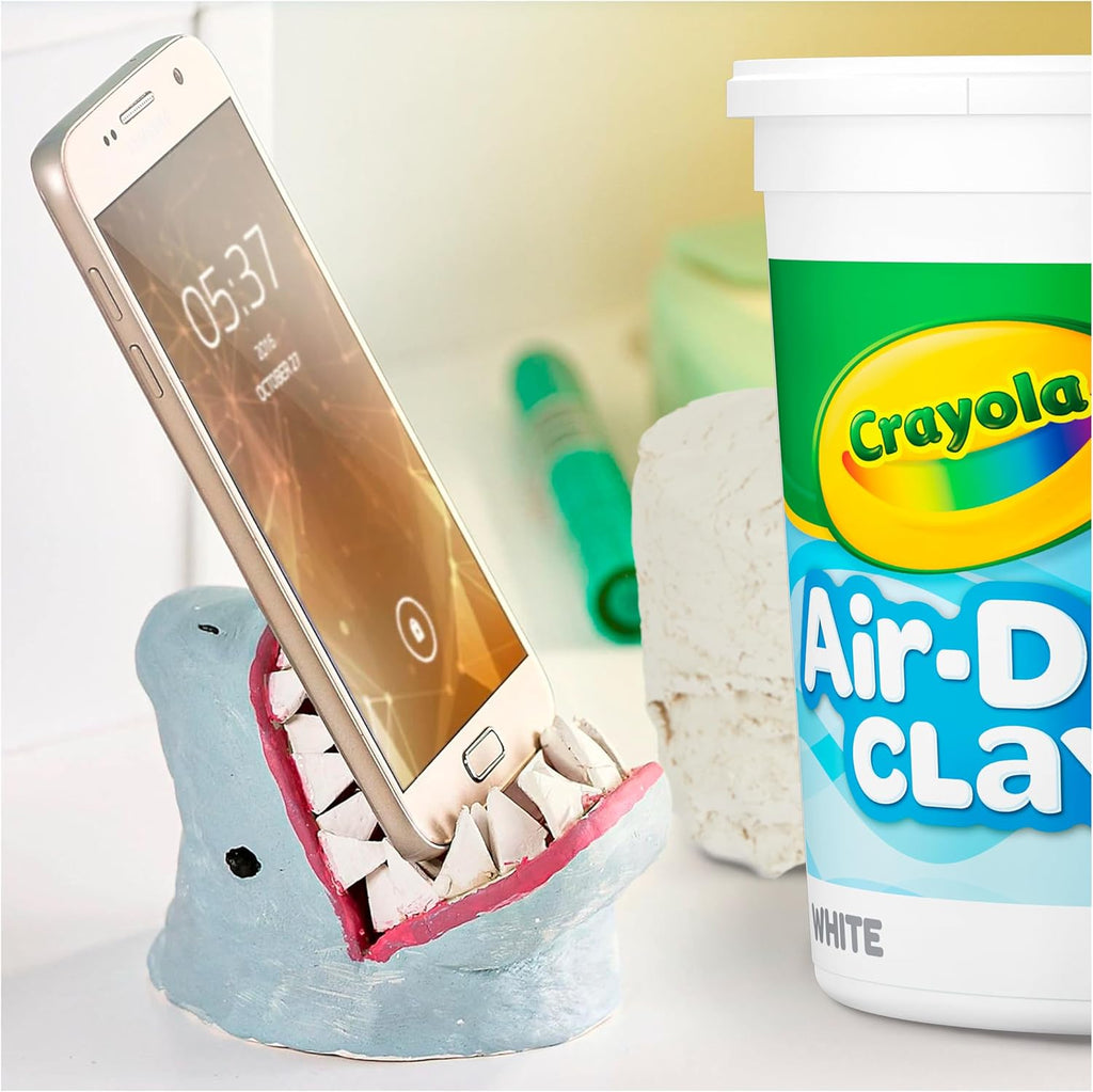 Air Dry Clay (5lbs), Teacher Supplies, Natural White Modeling Clay for Kids, Sculpting Material, Bulk Craft Supplies