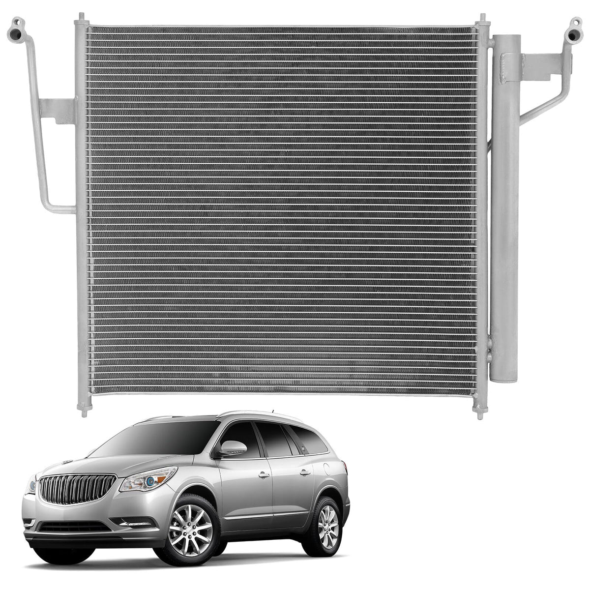 OCPTY Engine AC Condenser for Infiniti QX56 2004-2010