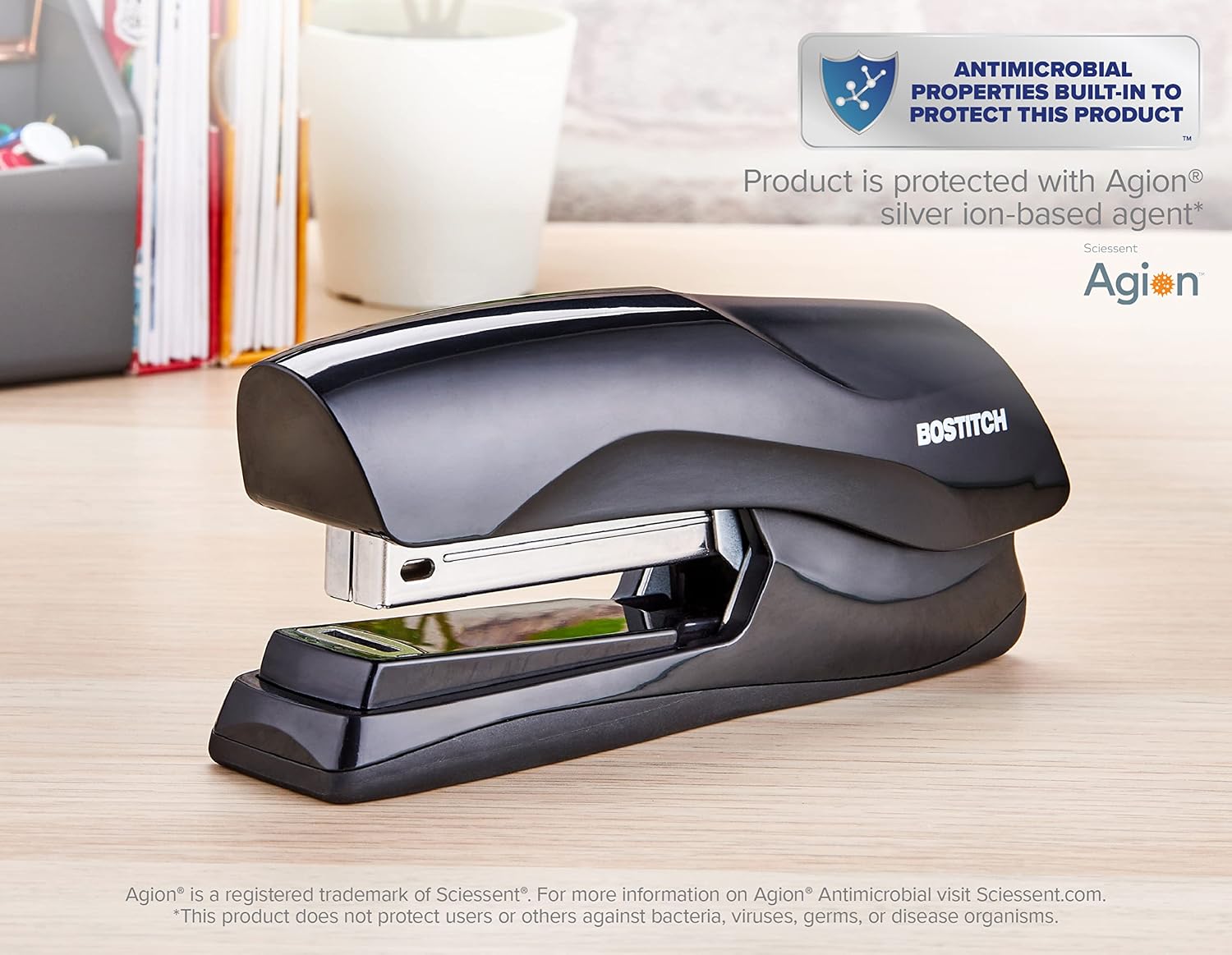 Office Heavy Duty Stapler, 40 Sheet Capacity, No Jam, Full Strip