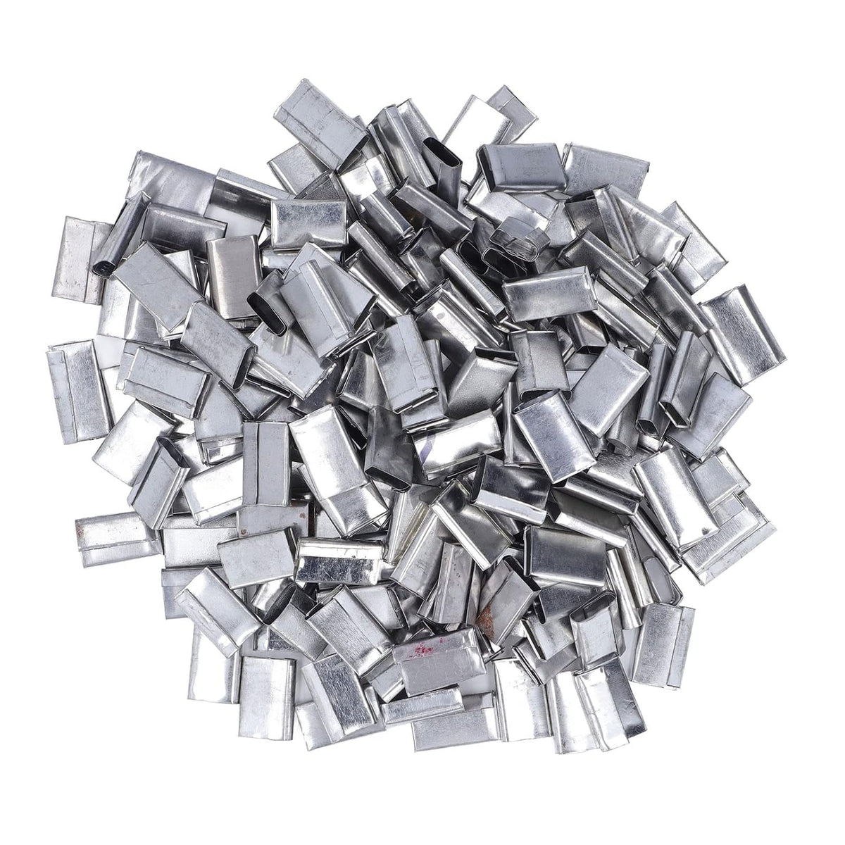 Iron Sheet Strapping Seals for 12-16mm PP Belt, 1kg Pack