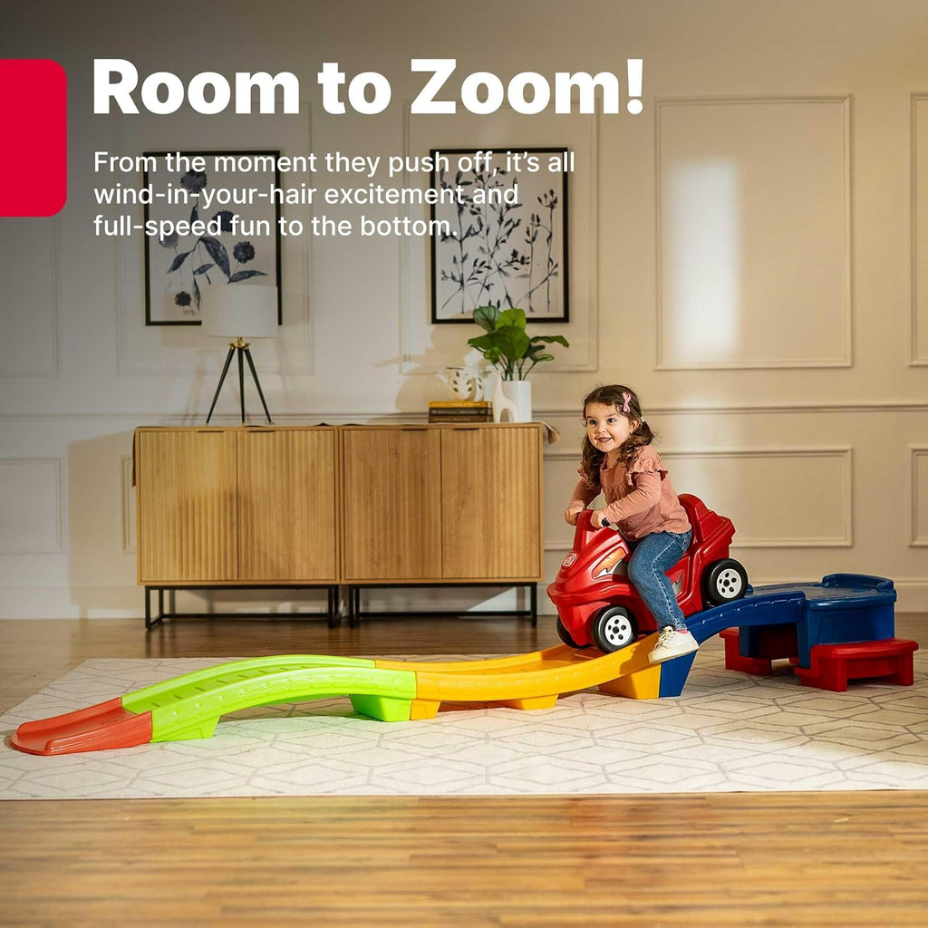 Step2 Up and Down Roller Coaster Toy for Kids, Ride On Push Car, Indoor, Outdoor Playset, Toddlers Ages 2, 5 Years