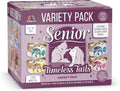 Senior Cat Food, Timeless Tails Variety Pack, 3oz Can, Pack of 12