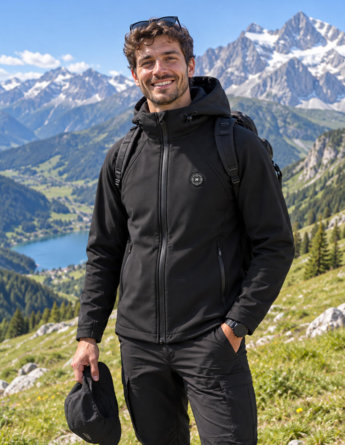 Heated Jacket for Men with 16000mAh Battery Pack Winter Coat