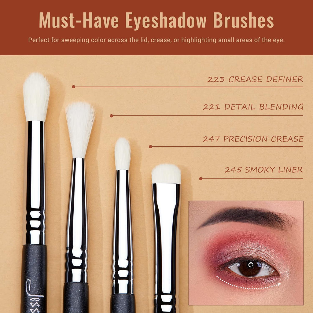 Eyeshadow Brush Set 11pcs Eye Makeup Brushes Set Professional T340