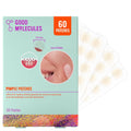 Pimple Patches, Hydrocolloid Patches for Face, 60 Count | Ultra-thin hydrocolloid patches that remove impurities and