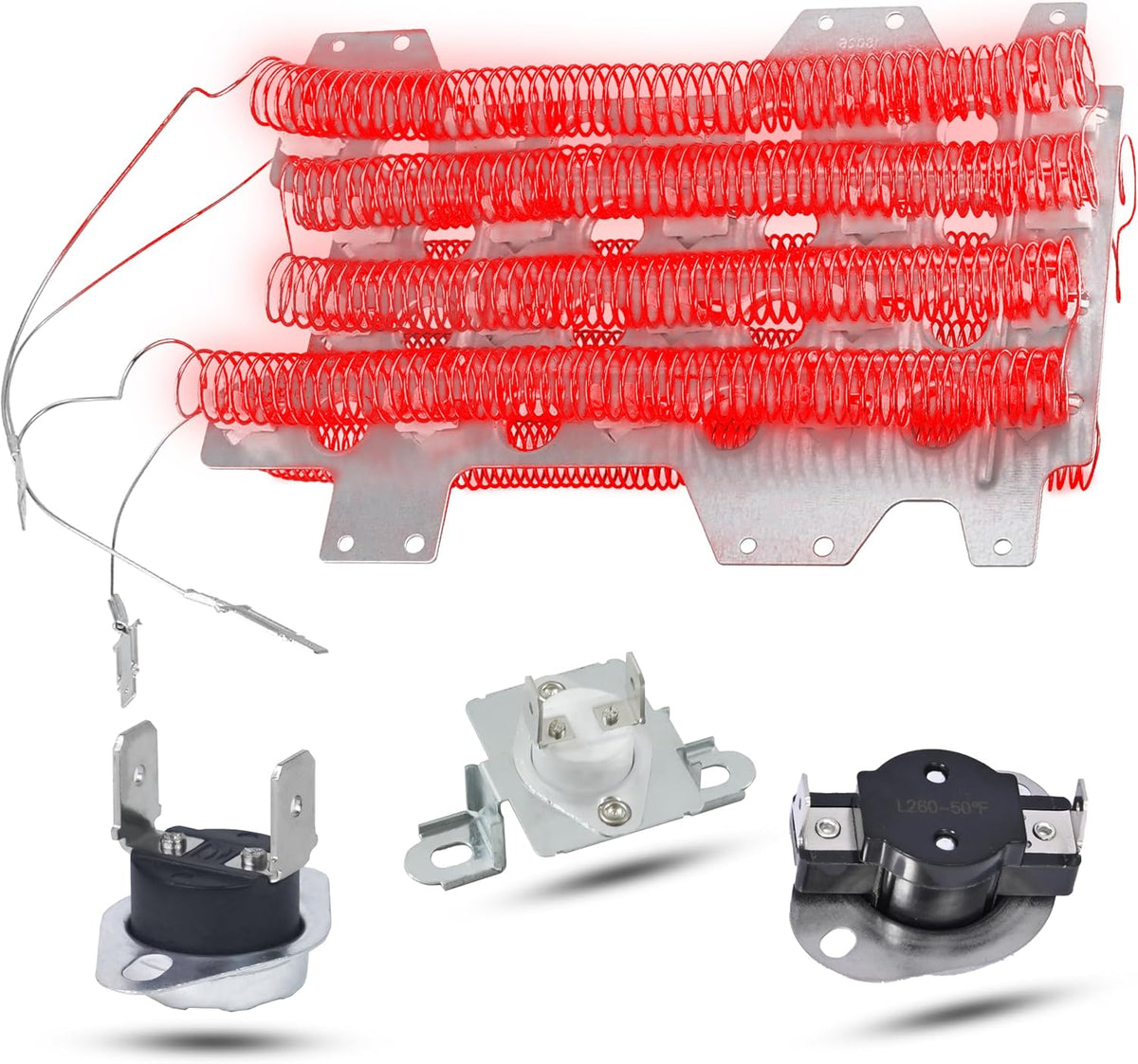 Dryer Heating Element Replaces For Samsung DV48J7770EP/A2 DV45K6200EW/A3