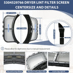 5304529766 Lint Filter Assembly Compatible with electrolux ELFE7637AT0