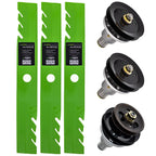 8TEN Blade Spindle Kit for Exmark 1-323532 103-3200 52 Inch Deck