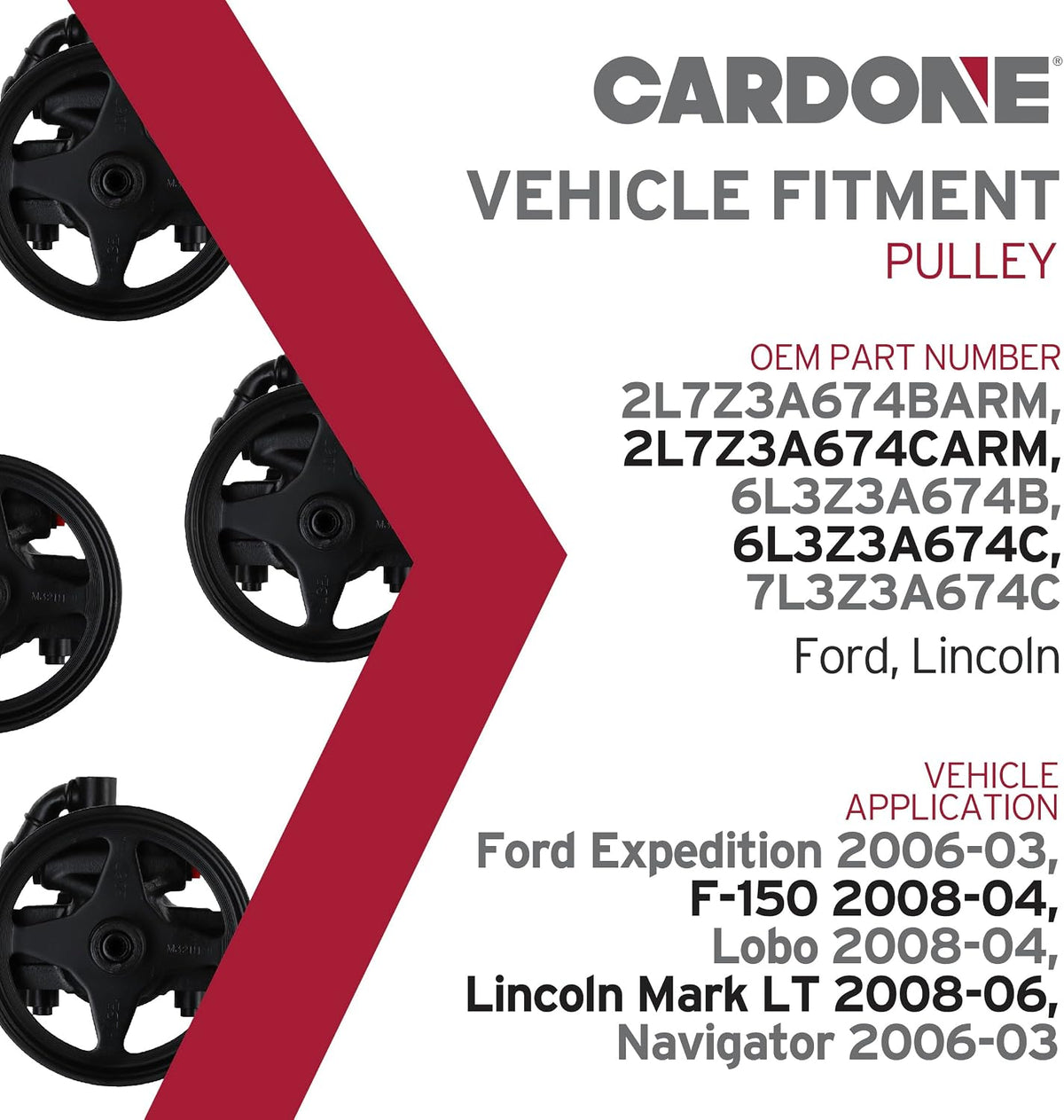 Cardone 20-312P1 Remanufactured Power Steering Pump without Reservoir (Renewed)