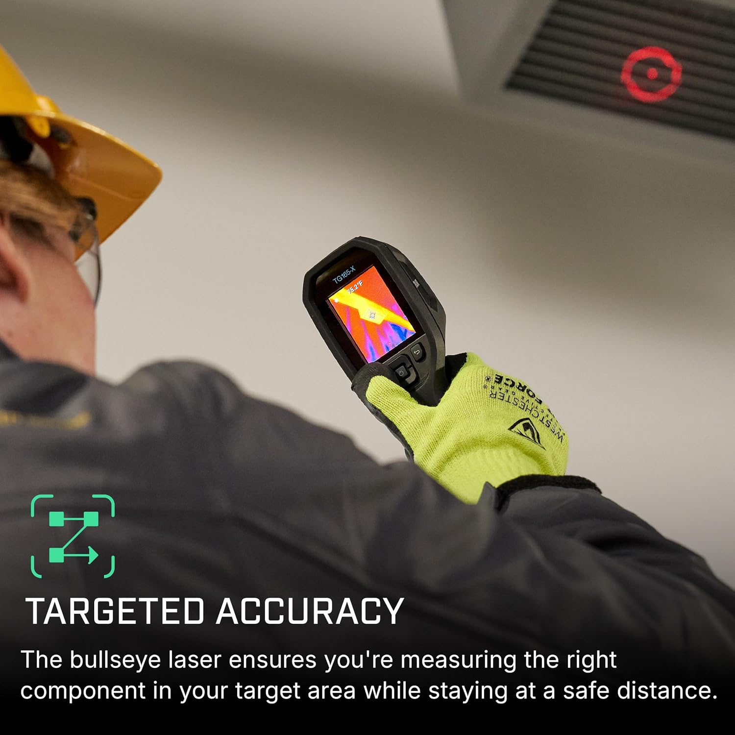TG165-X Thermal Imaging Camera with Bullseye Laser, Spot IR
