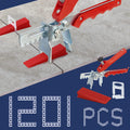 Tile Leveling System with Tile Plier, 1000-Piece Tile Spacers Clips and 200-Piece Reusable Wedges, Tile Leveler Tool