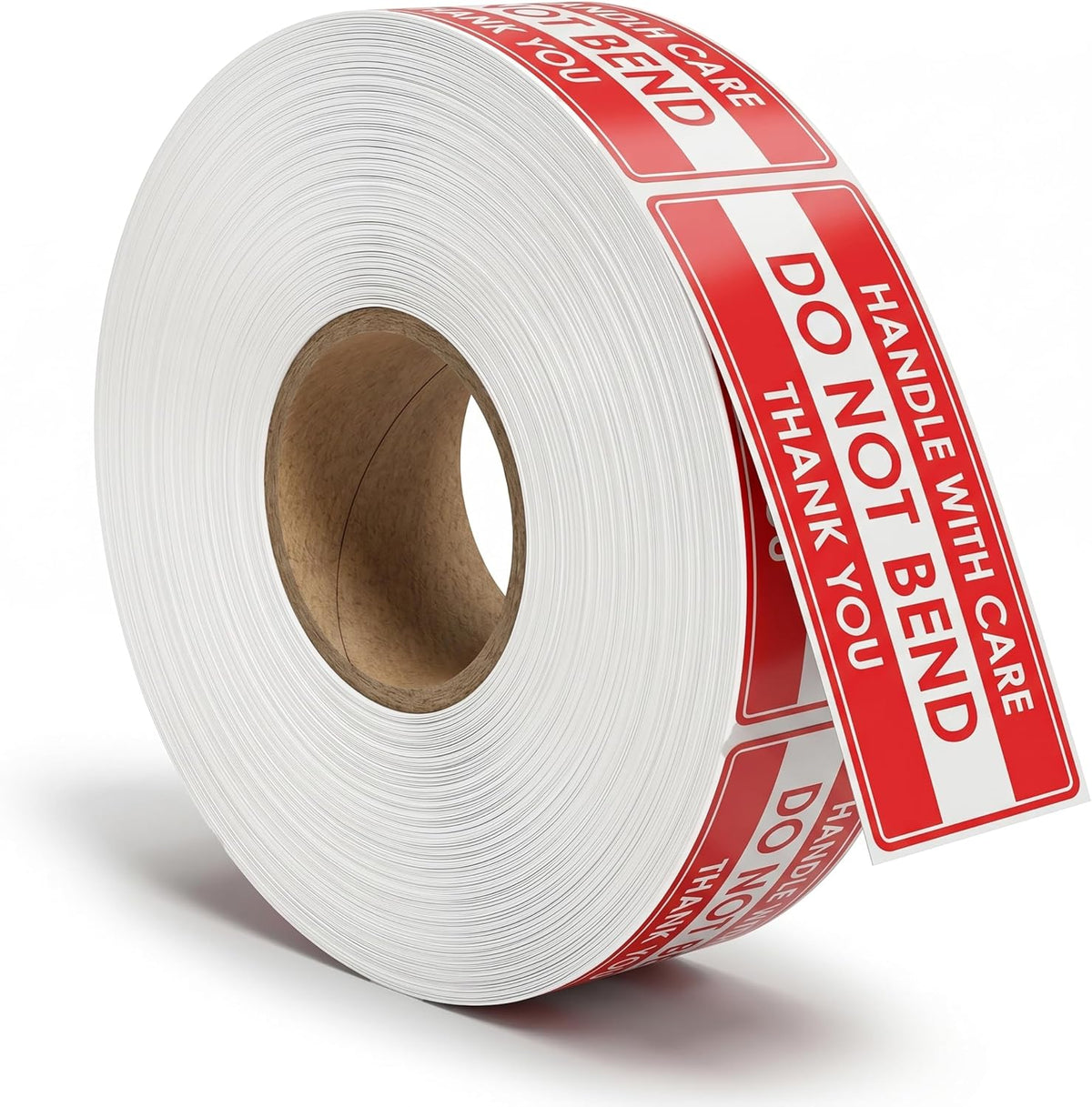 1" X 3" Do Not Bend Stickers (1000 Labels, 1 Roll) - Handle with Care