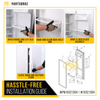 Refrigerator Door Shelf Bin for Whirlpool ED5JHGXRT02