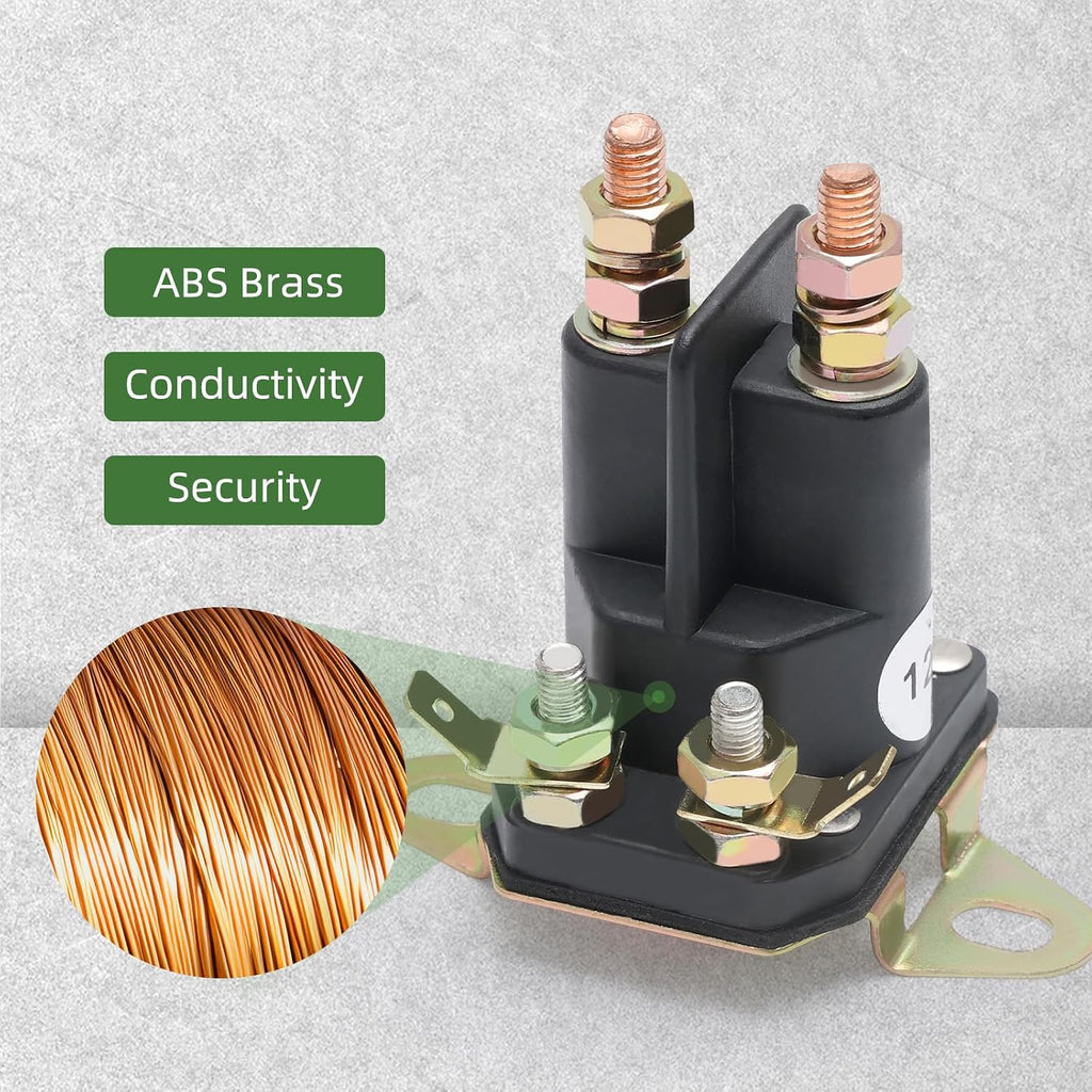 117-1197 Starter Solenoid Relay Switch 4 Pole Compatible with Briggs Stratton 192507 532192507 Engine MTD Sears and