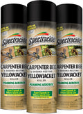 Carpenter Bee & Gound-Nesting Yellowjacket Killer 16 Oz, 3 Pack | Foaming Aerosol Kills on Contact, Expands To Where