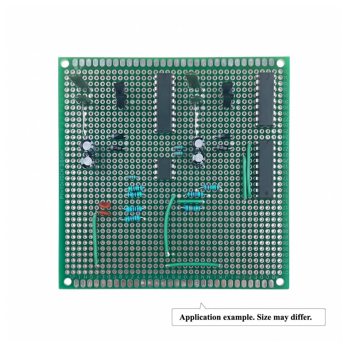 MTCELL 3 Pack Universal PCB Prototype Board 2.54mm Pitch 10x15cm