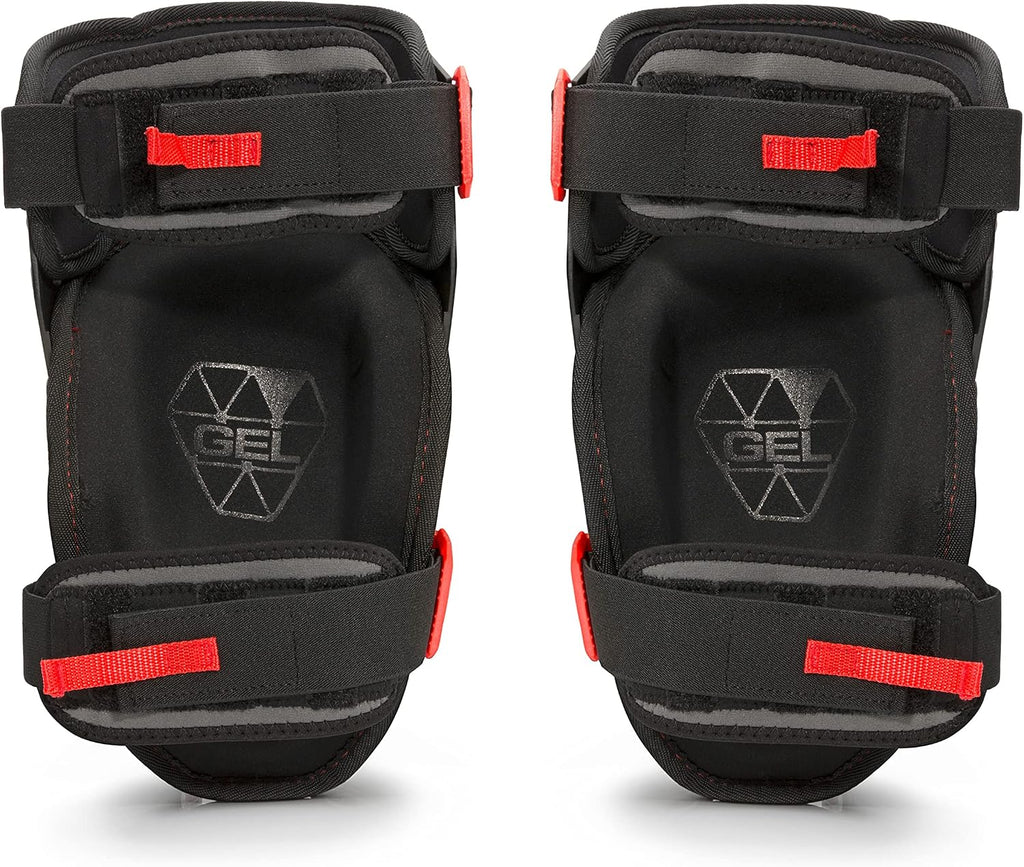 Impact-Absorbing Gel Knee Pads with Thigh Stabilization, Ideal for Flooring/Roofing, Adjustable (1 pair)