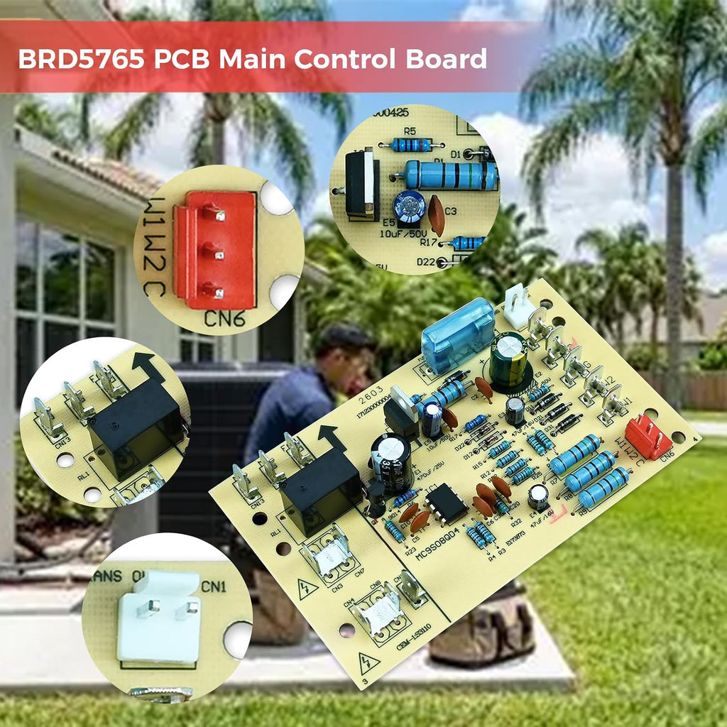 BRD05765 Control Board Replacement for Trane BRD5765 PCB Main Control Board