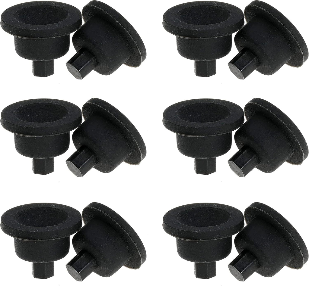 Stove Grate Rubber Feet Replacement for Wolf for Subzero Gas Cooktop Range Burner Rubber Grate Bumper Pads 12 Pack