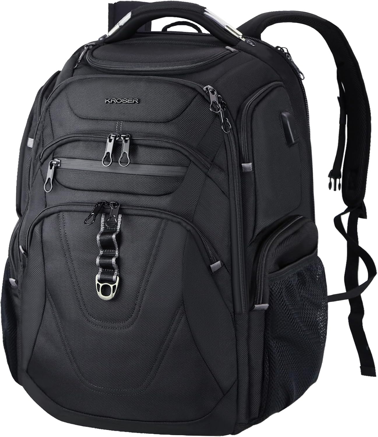 TSA Friendly Travel Laptop Backpack 18.4 inch XXXL Gaming Backpack Water-Repellent College Daypack Business Backpack