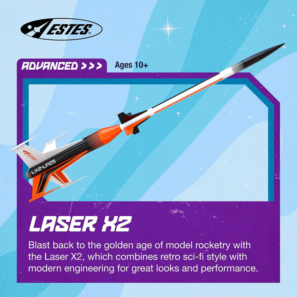 7320 Laser X2 Advanced Model-Rocket Kit