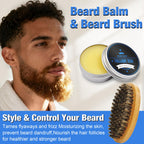Beard Kit for Men with 3 Beard Oil Scents & Vanilla Beard Wash & Balm Set