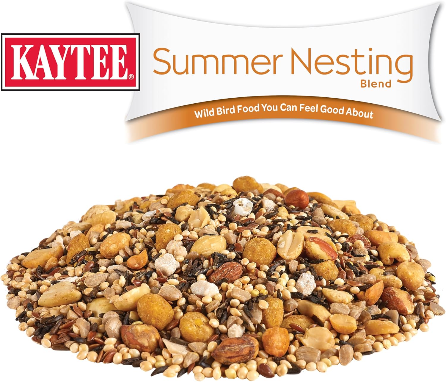 Wild Bird Food, Summer Nesting Seed Blend, 8 lb