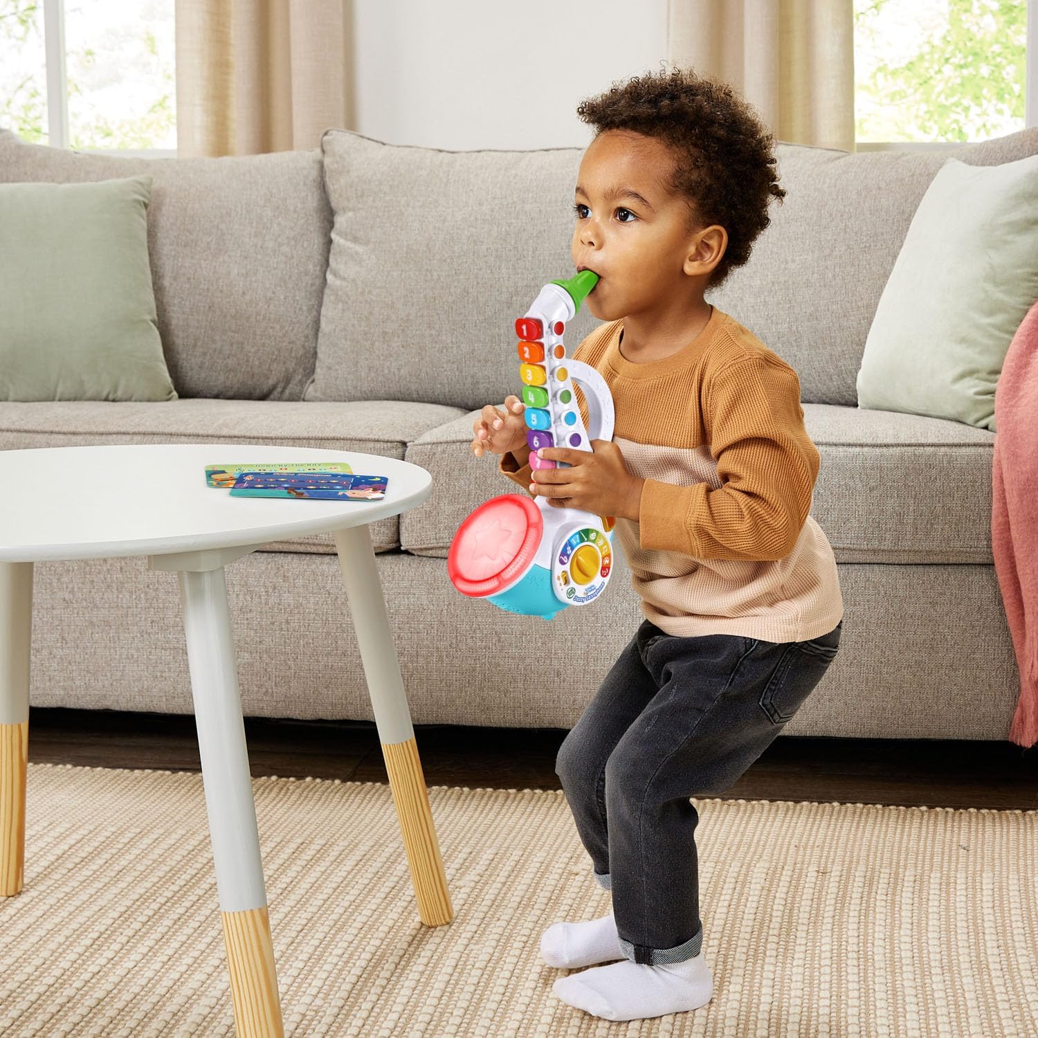 Learn and Groove Jazzy Saxophone Musical Toy for Toddlers
