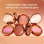 Huebeam Jumbo Gradient Blushing Bronzer - Sunkissed, 15g