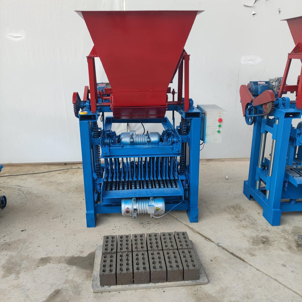 Hollow Block Making Machine Cement Brick Maker with Multiple Mold Options for Building Applications