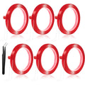 6 Rolls Double Sided Nail Tape for Press on Nails Salon Display
