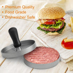 Burger Press 150 Patty Papers, Non-Stick Hamburger Press Patty Maker