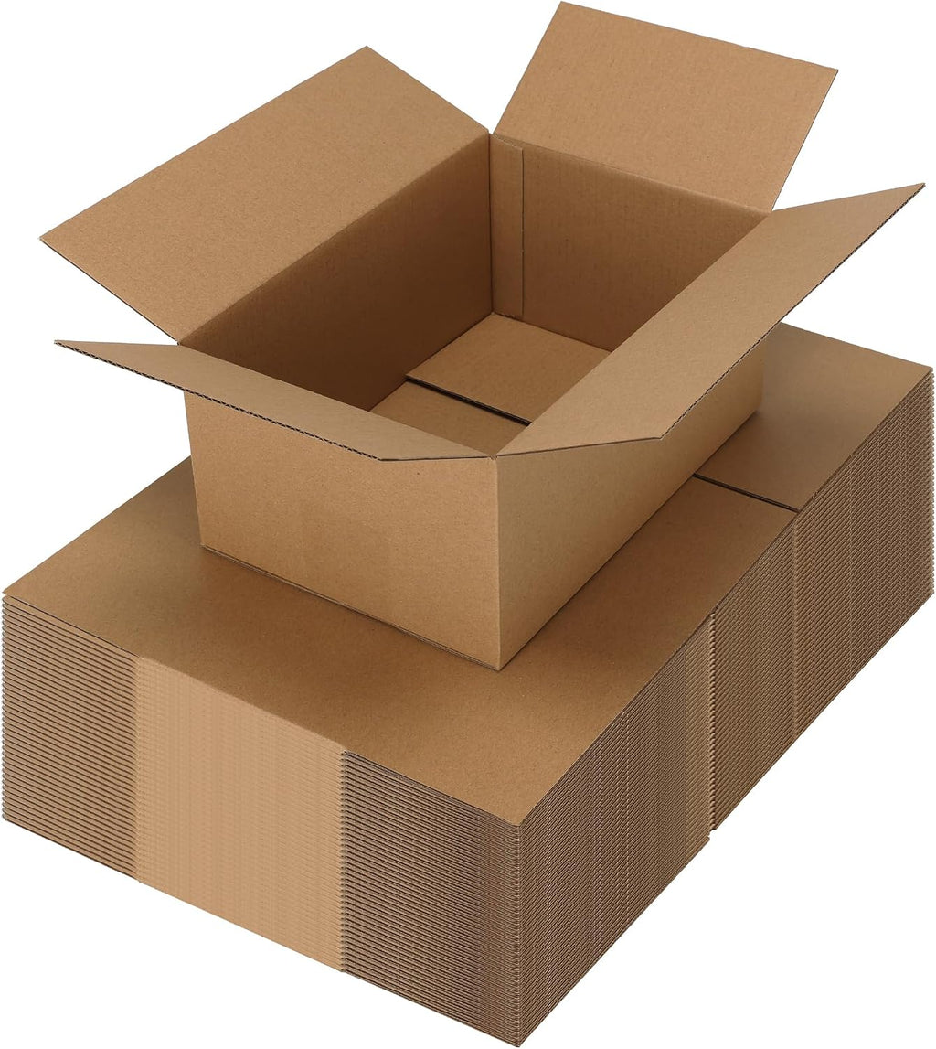 40 Packs 9x6x4 Shipping Boxes, Brown Mailing Boxes