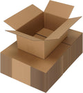 40 Packs 9x6x4 Shipping Boxes, Brown Mailing Boxes