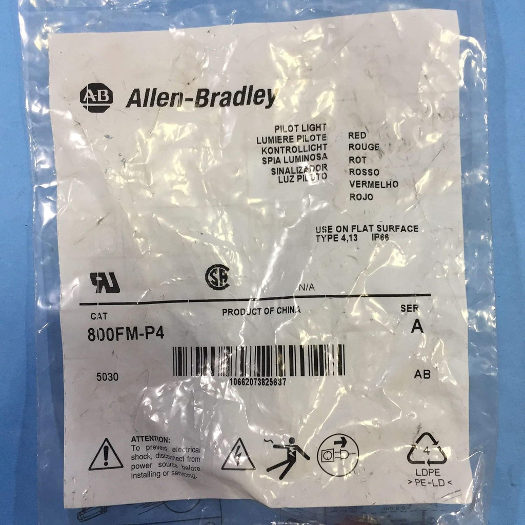 Allen Bradley 800FM-P4 Pilot Light 800FMP4