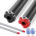 Garage Door Torsion Springs, 1 Pair, 0.207" x 2" ID x 22", Replacement Kit