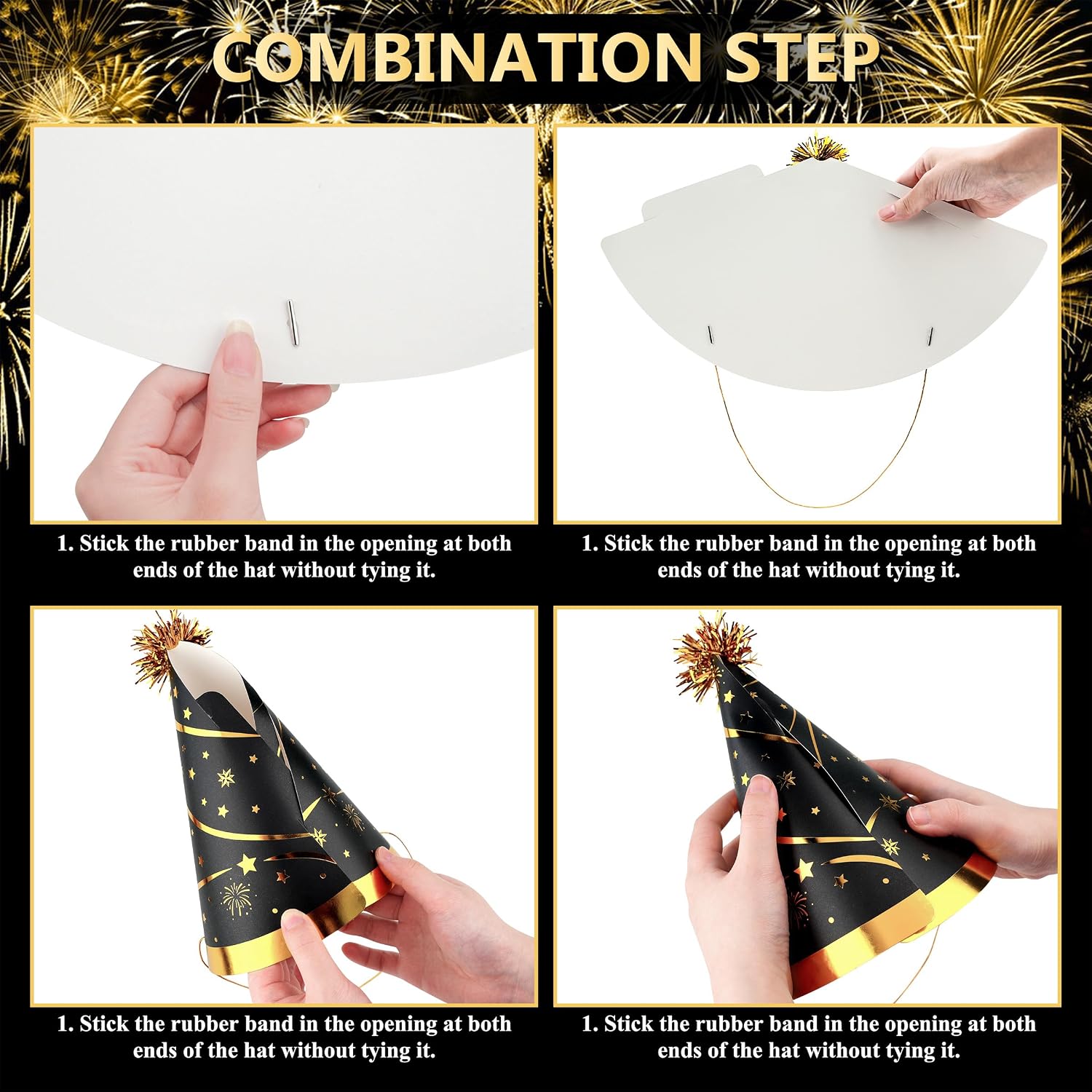 56 PCS New Year’s Eve Party Supplies for New Year's Eve Party Favors | New Year’s Eve Party Supplies Including Happy