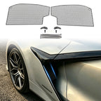 Side Intake Mesh Grilles Insert Set for Corvette C8 Z06 E-Ray 2023-2026