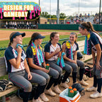 12 Counts Black Softball Ice Cream Drip Cooling Towels 40"x12"