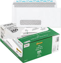 #10 Envelopes, Letter Size, 4-1/8" x 9-1/2", Security Printed Lining for Privacy, Press-It Seal-It Self Adhesive