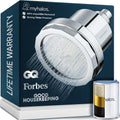 Filtered Shower Head, Shower Head Filter for Hard Water (Chrome) | High Pressure, Removes Chlorine & Heavy Metals