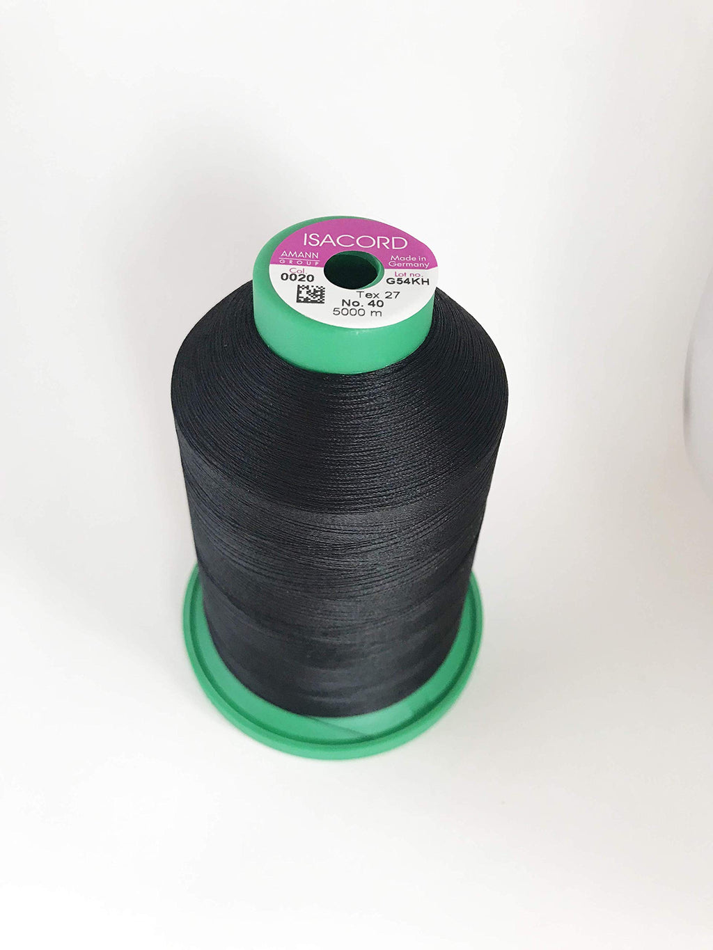 Embroidery Thread, Black Thread 5000M color 0020