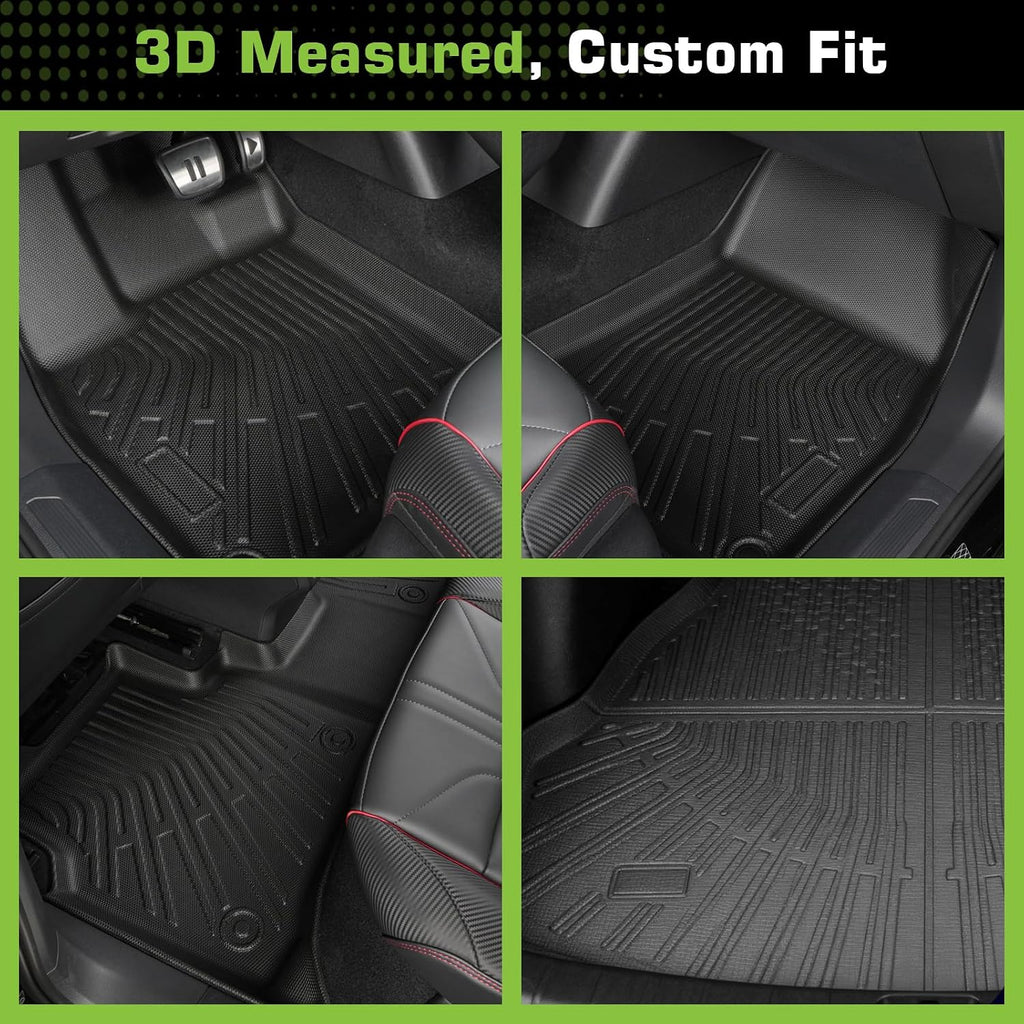 Floor Mats for Chevy Cruze 2011-2015 & Cruze Limited 2016, Heavy Duty TPE Waterproof Non-Slip All Weather Protection