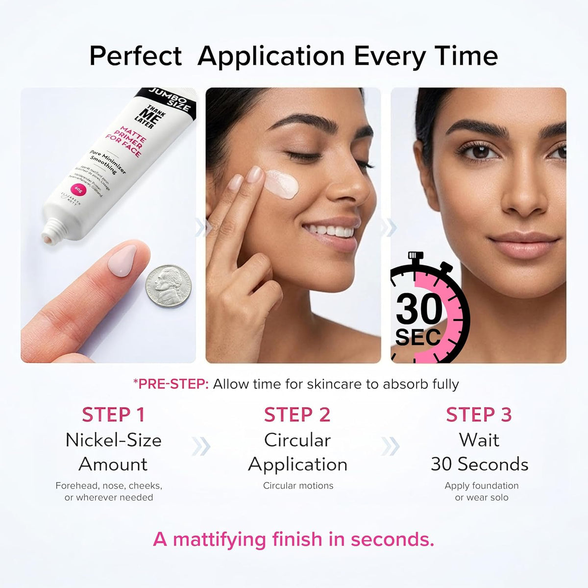 Thank Me Later Pore Minimizer Face Primer, Jumbo Size 60g