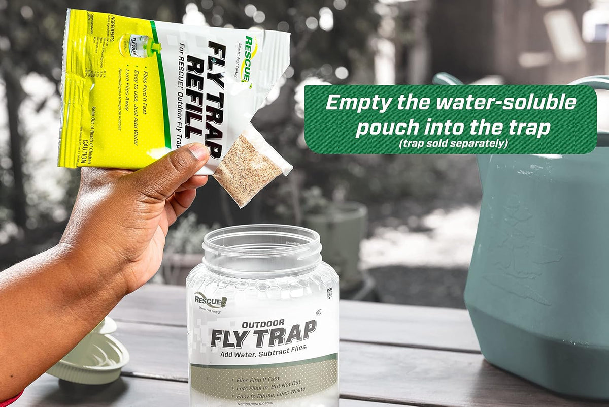 Reusable Fly Trap Bait Refill – Outdoor Use - 2 Pack